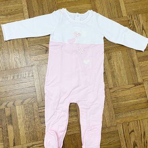 Mayoral baby toddler one piece playsuit, Pink 12M